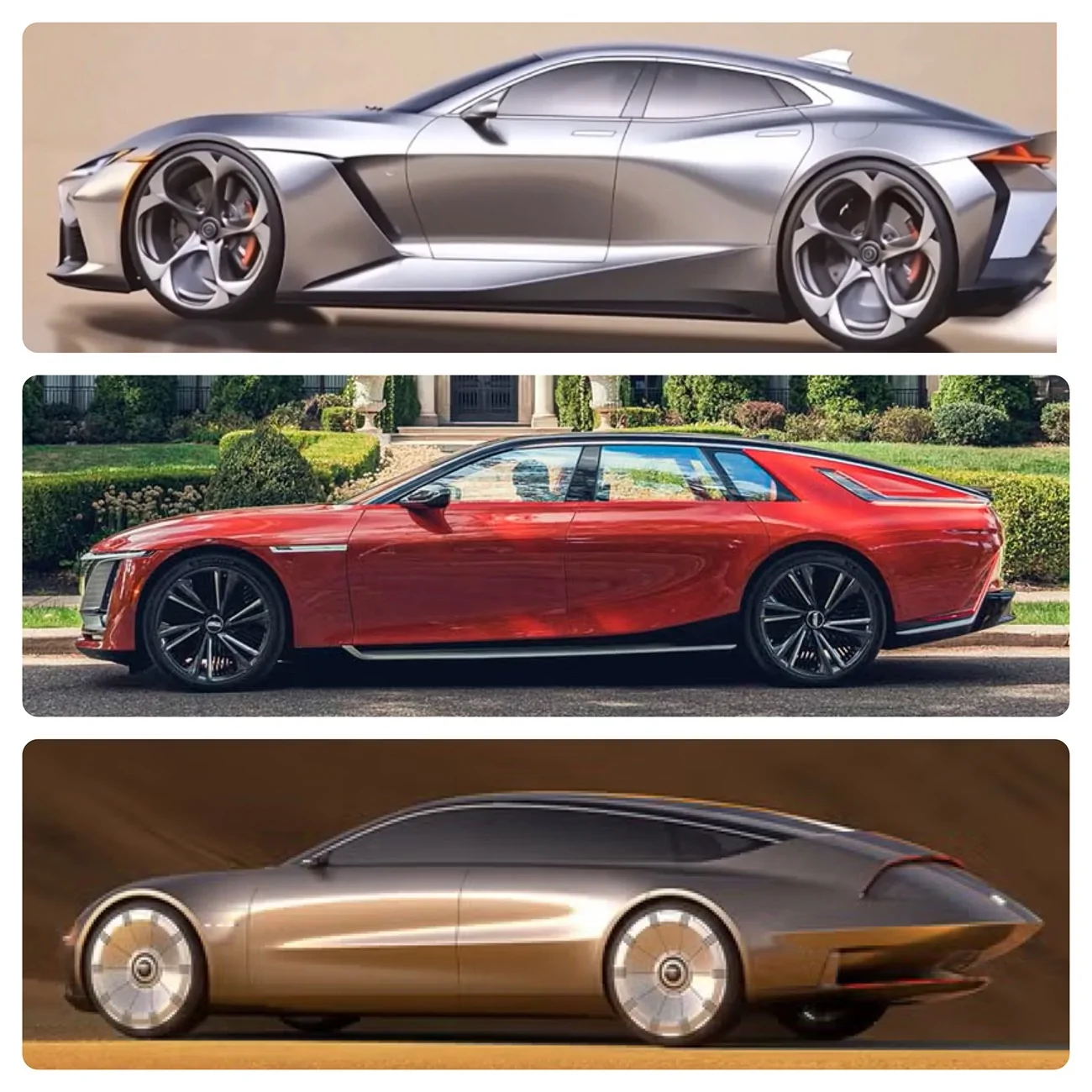 Kia EV3 Design of 2028 Camaro, Buick, & Caddy Fastback Sedans IMG_3568