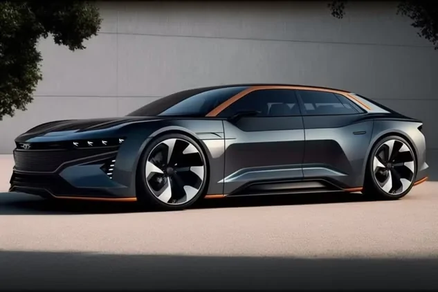 Kia EV3 This is what I think the 2028 Camaro sedan will look like IMG_3579