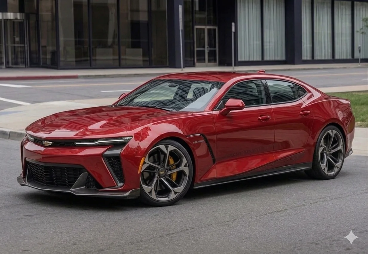 Kia EV3 Design of 2028 Camaro, Buick, & Caddy Fastback Sedans IMG_3582