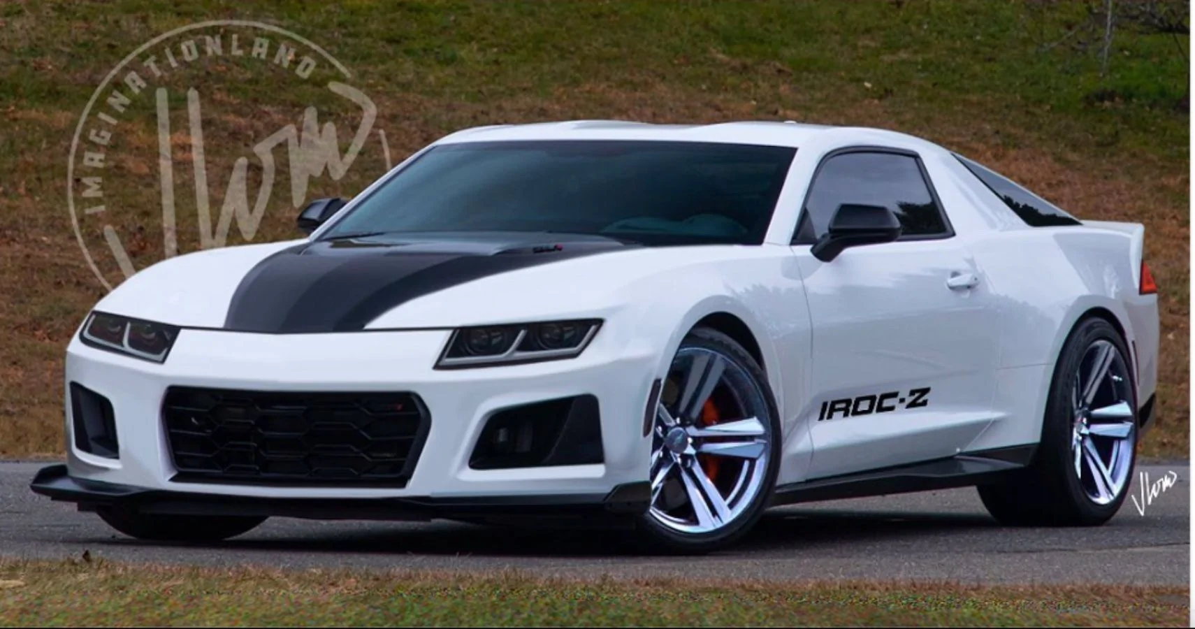 Kia EV3 Spit Balling Here... mid-engined 7th gen Camaro? IROC-ZL1
